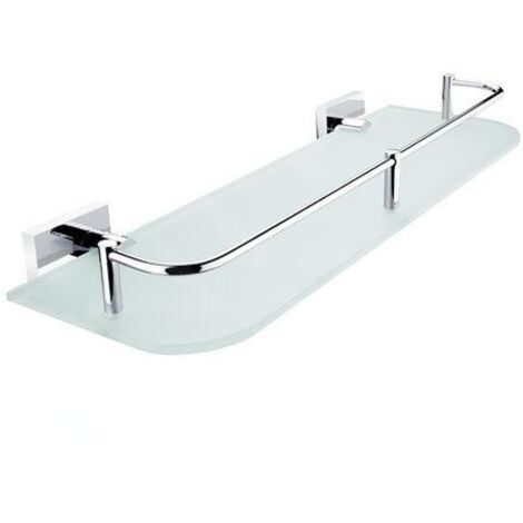 Nimco Keira - Tablette, longueur 400 mm, verre dépoli/chrome KE 22091AX-40-26