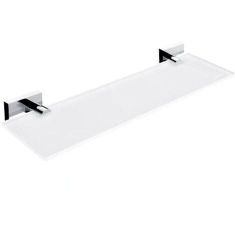 Nimco Keira - Tablette, longueur 400 mm, verre dépoli/chrome KE 22091B-40-26