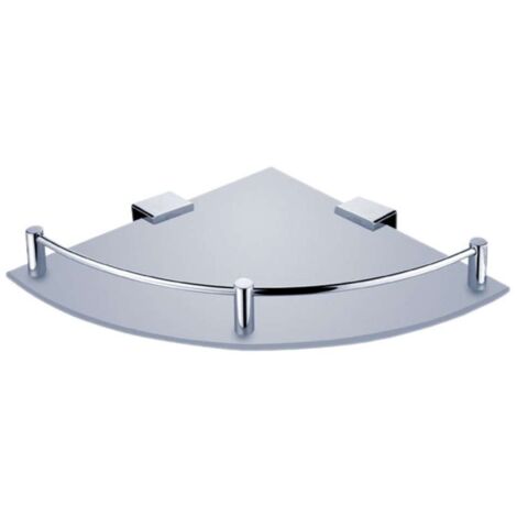 Nimco Kibo - Eckablage, mattes Glas/Chrom Ki 14091RA-26
