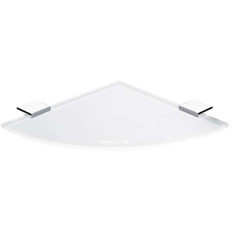 Nimco Kibo - Eckablage, mattes Glas/Chrom Ki 14091RB-26