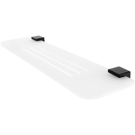 Nimco Kibo - IXI-Regal, Länge 60 cm, Plexiglas matt/schwarz matt Ki-X360-90
