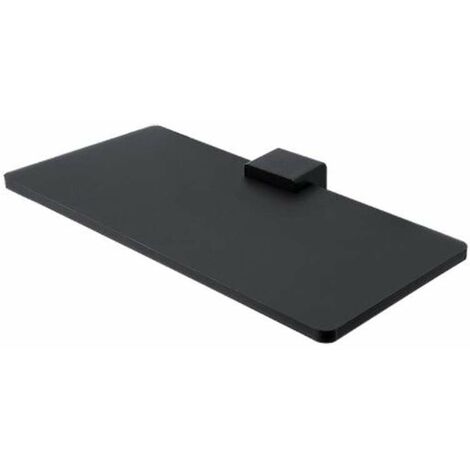 Nimco Kibo - Mensola IXI, lunghezza 20 cm, plexiglass nero Ki-X320-C-90