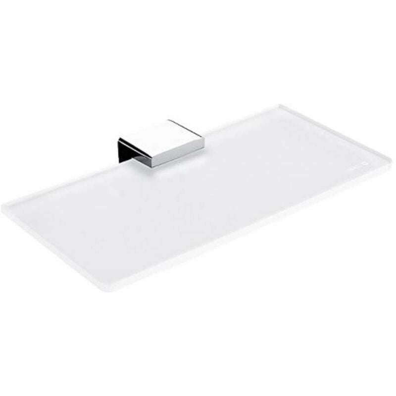 Kibo - Étagère, longueur 20 cm, verre mat / chrome Ki 14091B-1U-20-26 - Nimco