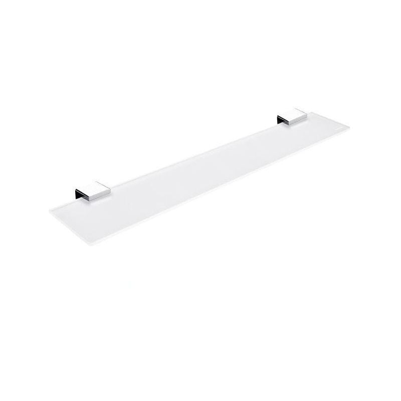 Kibo - Étagère, longueur 600 mm, verre mat / chrome Ki 14091B-60-26 - Nimco