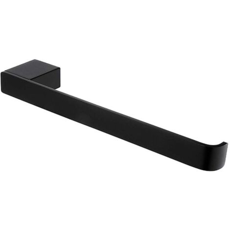Nimco Kibo - Toallero, longitud 21 cm, negro mate Ki-14060g-90