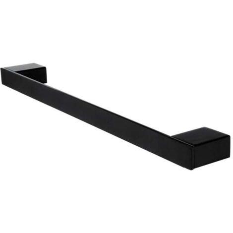 Nimco Kibo - Toallero, longitud 30 cm, negro mate Ki-14035-90