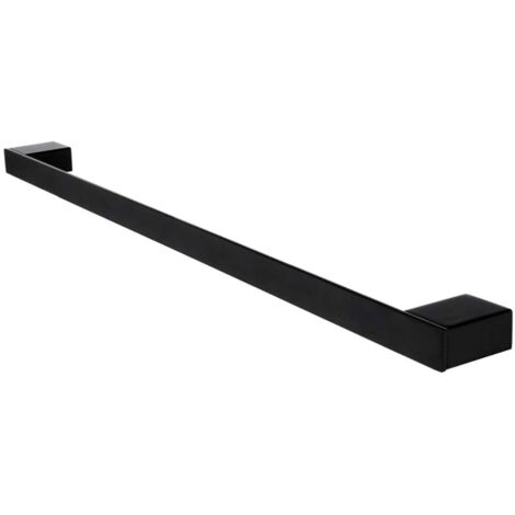 Nimco Kibo - Toallero, longitud 55 cm, negro mate Ki-14061-90