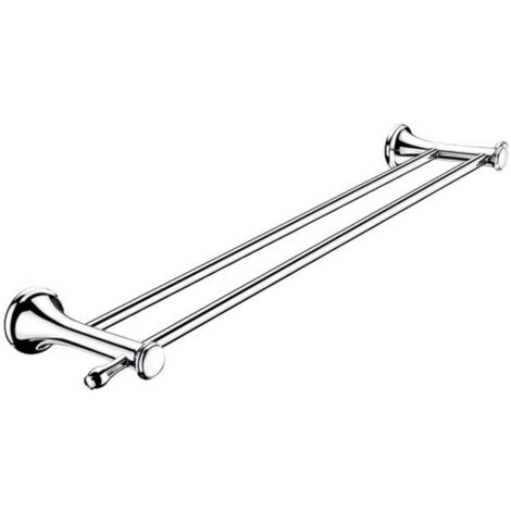 Nimco Lada - Doppelter Handtuchhalter, Chrom LA 19061D-26