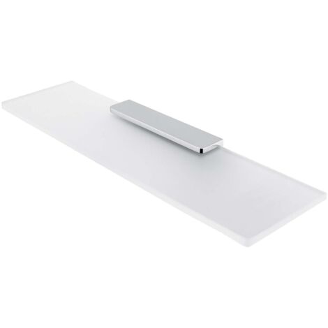 Nimco Maya - Estante, 60 cm, cristal esmerilado/cromo MA 29091B-60-26