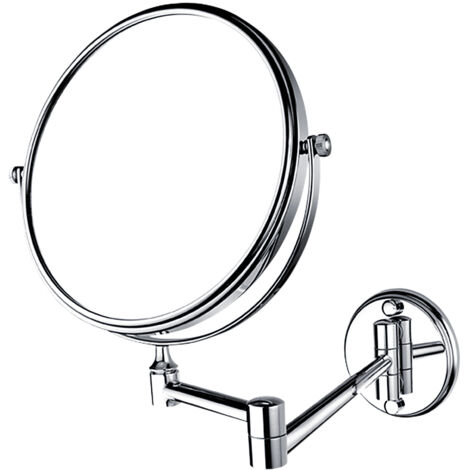 Nimco miroir grossissant cosmétique mural double face ZR 8992B-26