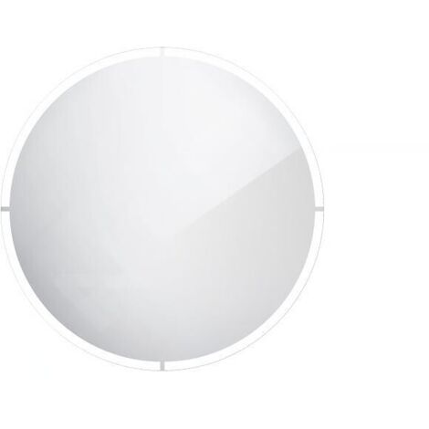 Nimco Miroirs - Miroir avec éclairage LED, 800 mm, aluminium ZP 24002R
