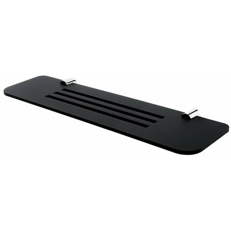 Nimco Nava - Duschablage, Länge 50 cm, schwarz-Plexiglas NA X350