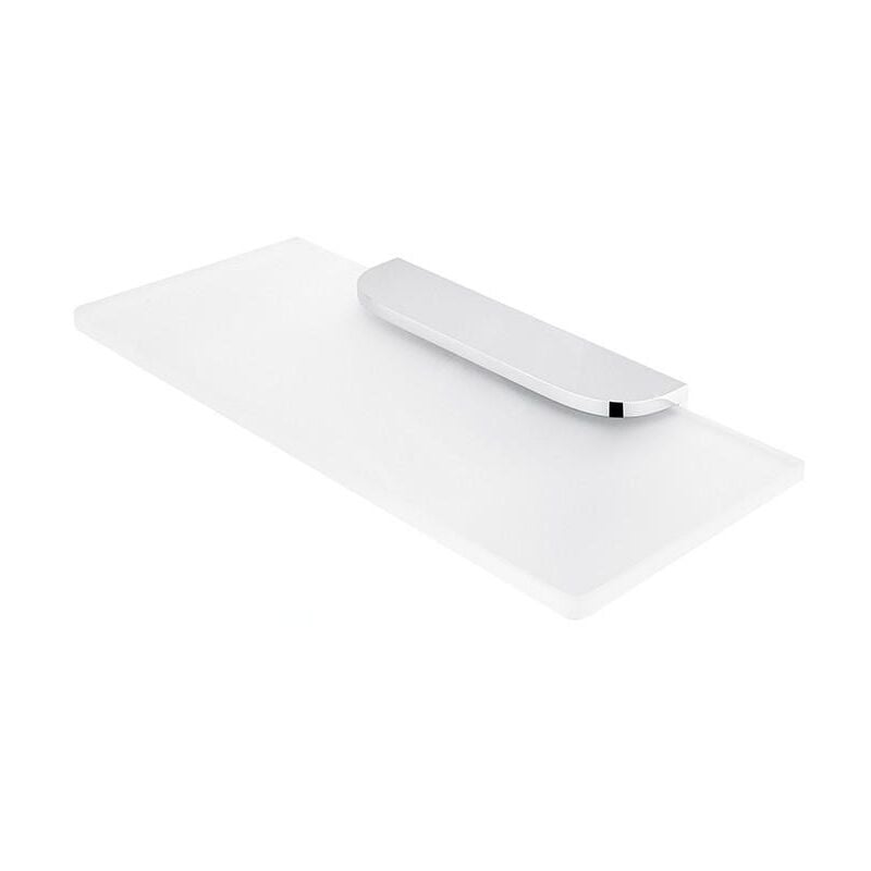 Nimco Nikau - Tablette, longueur 200 mm, verre dépoli/chrome NK 30091B-20-26