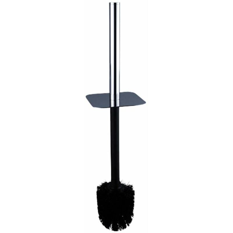 Pièces de rechange - Brosse wc de remplacement, noir/chrome 1178Ki-26 - Nimco
