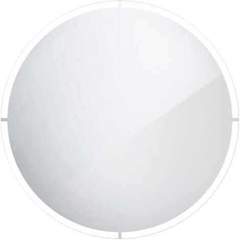 Nimco Specchi - Specchio con luce LED, 80 cm, alluminio ZP 24002R