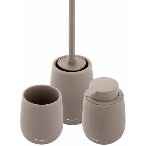 Nimco Tabo - Bad-Accessoires-Set, braun TA SET-07