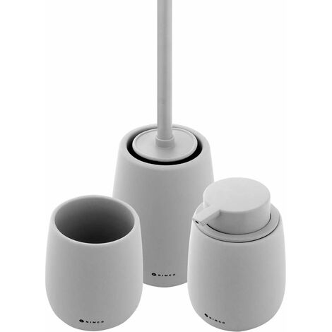 Nimco Tabo - Bad-Accessoires-Set, hellgrau TA SET-04