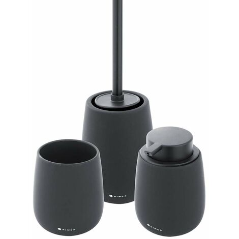 Nimco Tabo - Bad-Accessoires-Set, schwarz TA SET-90