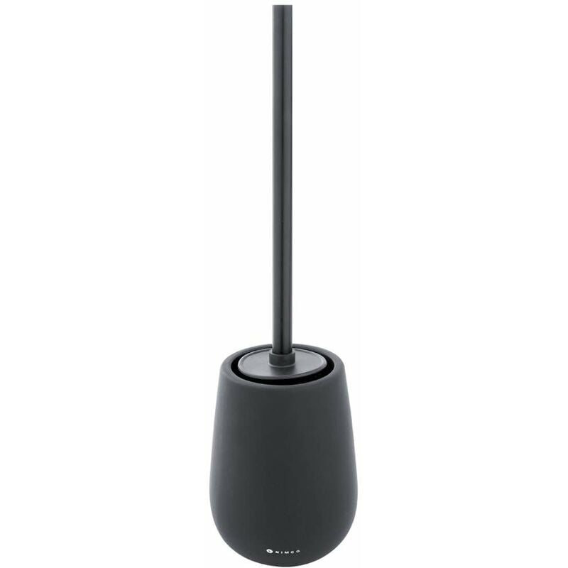 Tabo - Brosse wc à poser, noir ta 3194-90 - Nimco