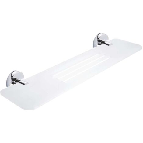 Nimco Unix - Estante IXI con agujeros fresados, 50 cm, cromado UN X350-26