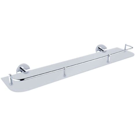 Nimco Unix - Estante, longitud 60 cm, cristal esmerilado/cromo UN 13091AX-60-26