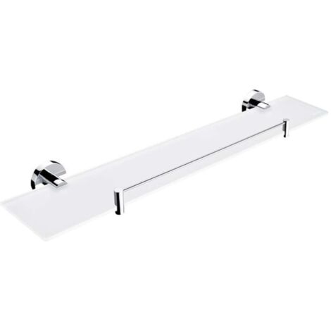 Nimco Unix - Estante, longitud 60 cm, cristal esmerilado/cromo UN 13091BX-60-26