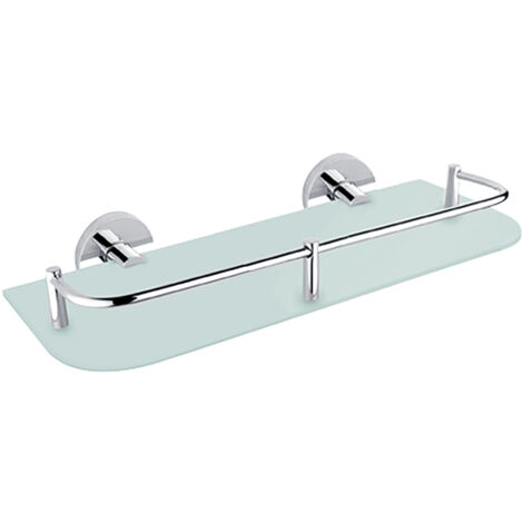 Nimco Unix étagère de salle de bain en verre mat, 30 cm UN 13091AX-30-26