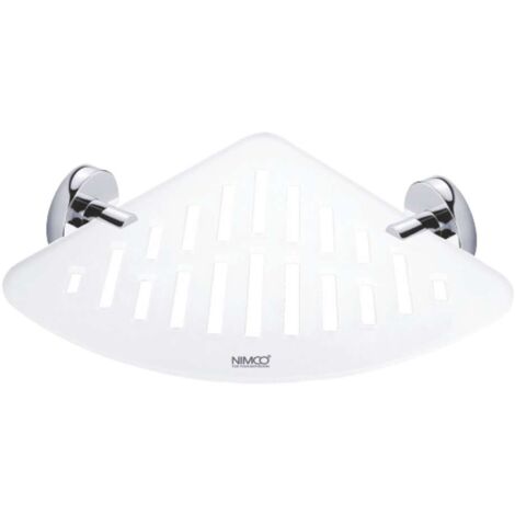 Nimco Unix - IXI mensola angolare con fresatura, cromo UN X212-26