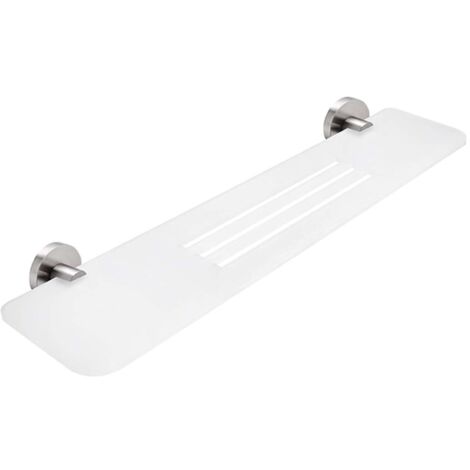 Nimco Unix - IXI-Regal, Länge 60 cm, Plexiglas matt/polierter Edelstahl UNM X360-10