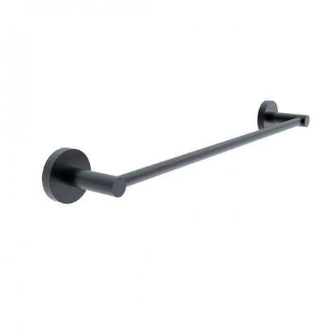 Nimco Unix - Portasciugamani, lunghezza 51 cm, nero opaco UNC 13046-90