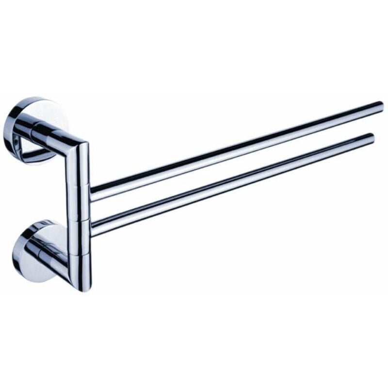 Nimco - Unix - Porte-serviettes pivotant, longueur 41 cm, chrome un 13096-26