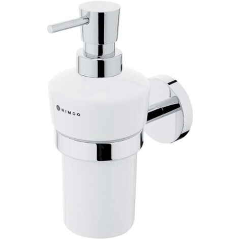 Nimco Unix - Seifenspender mit Halter, Chrom UN 13031KU-T-26
