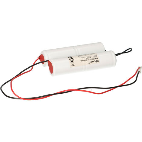NiMH Akku 4,8V 2,4Ah kompatibel f. EB-Leuchten 8W3h NLxxx833