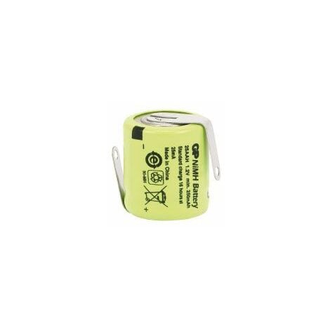 NiMH 7,2V 2500mAh Akkupack 2x3er Reihe F2x3 AA Mignon3,2mm breite Lötfahnen NiMH 7,2V 2500mAh Akkupack 2x3er Reihe F2x3 AA Mignon3,2mm breite Lötfahnen