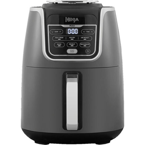 Ninja AF140EU Heißluftfritteuse, 4,7 l, 2000 W, Schwarz