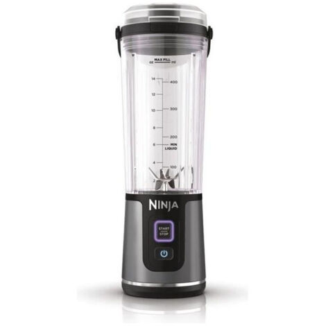 Ninja BC151EUBK Blender Portable Noir 530 ml