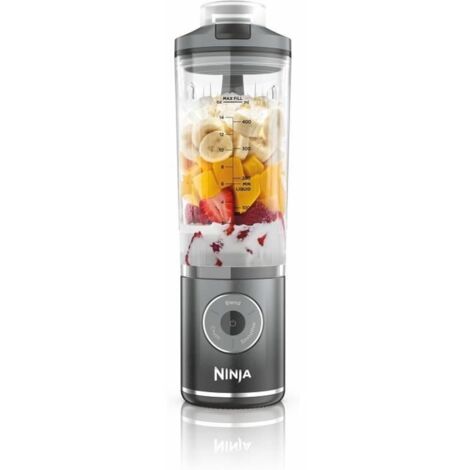 Ninja BC251EUGY frullatore 0,57 L Frullatore portatile Grigio, Trasparente