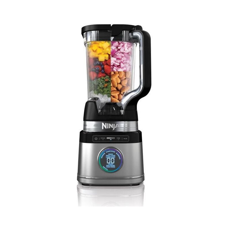 Ninja - Blender professionnel haute performance Detect - Noir et argent - TB201EU