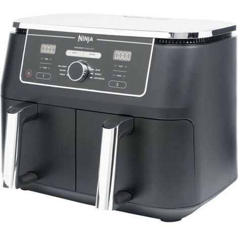 Ninja – Friteuse sans huile 9,5L – 2470W – 6 modes de cuisson – Technologie de cuisson rapide – Pour cuisson saine et savoureuse - AF400EU