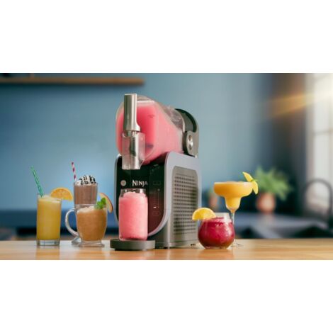 Ninja FS301EU Slushi Slush-Eismaschine Schwarz/Silber