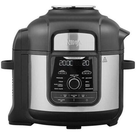 Ninja – Multicuiseur 9-en-1 7,5 L 1760W – Technologie TenderCrisp pour cuisson croustillante – Pour 6 personnes – Noir