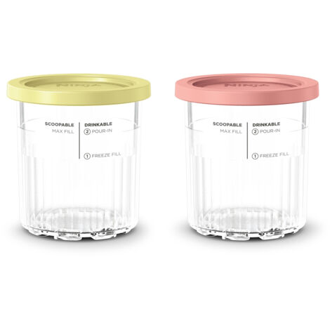 Ninja NC501 2 Vasetti per dessert compatibili con gelatiera Creami NC501EU