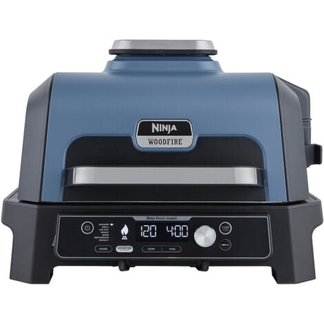 Ninja Woodfire Pro Connect XL Elektrischer Outdoor Grill und Smoker mit App-Steuerung OG901EU