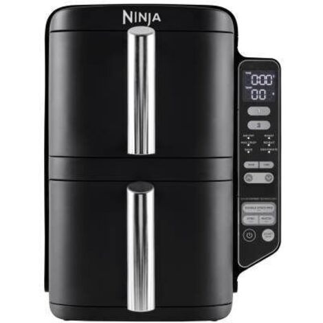 Ninja SL300EU Friggitrice ad Aria Double 6 LT Grigio