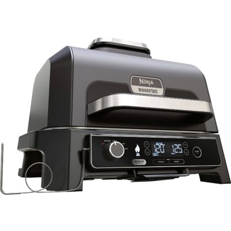 Ninja Woodfire Pro XL électrique Barbecue électrique noir, acier inoxydable Y261723