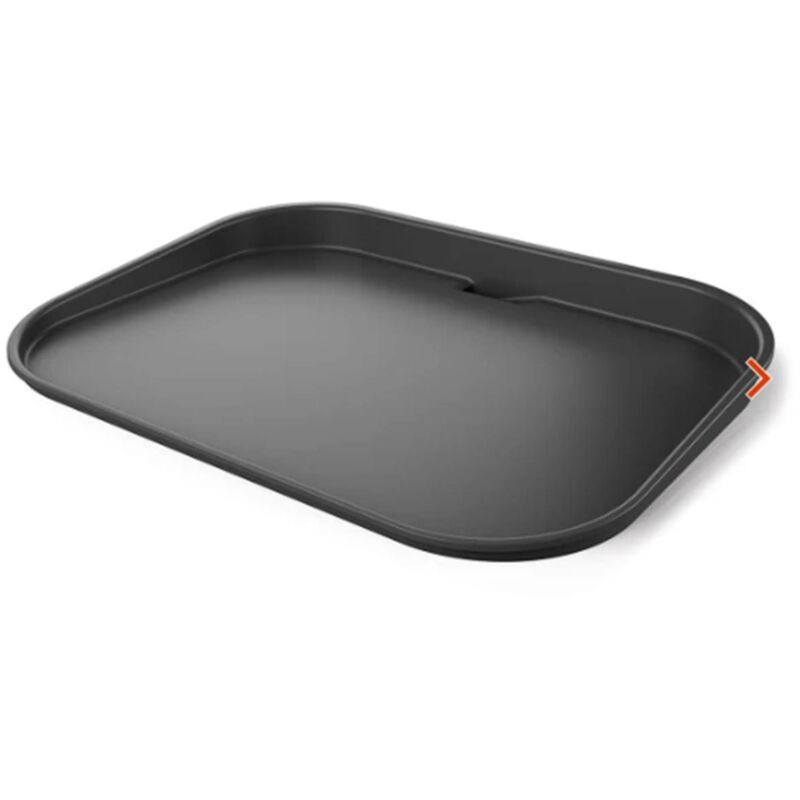 Woodfire Electric BBQ Flat Plate - Black