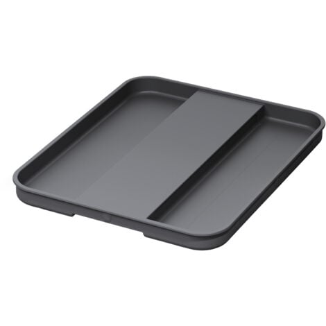 SO-TECH Ninka eins2vier Deckel für 11,5 L Abfallbehälter 216 x 191 x 16 mm dunkelgrau Abfallsammler Mülleimer