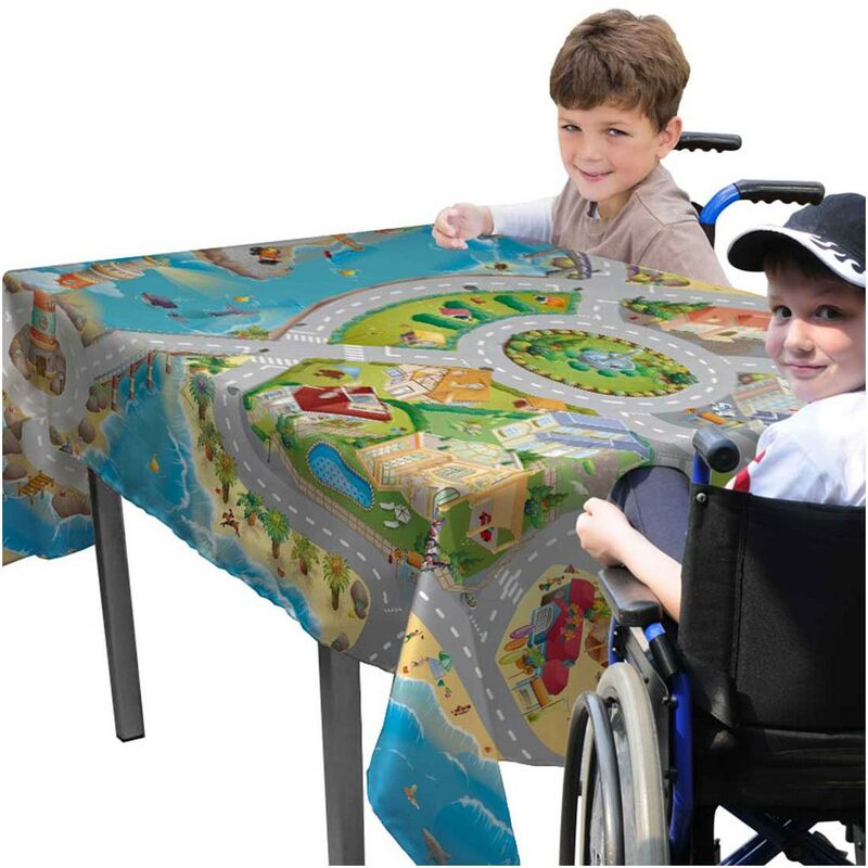 

Dezenco - Alfombra de mar de poliéster multicolor - Multicolore