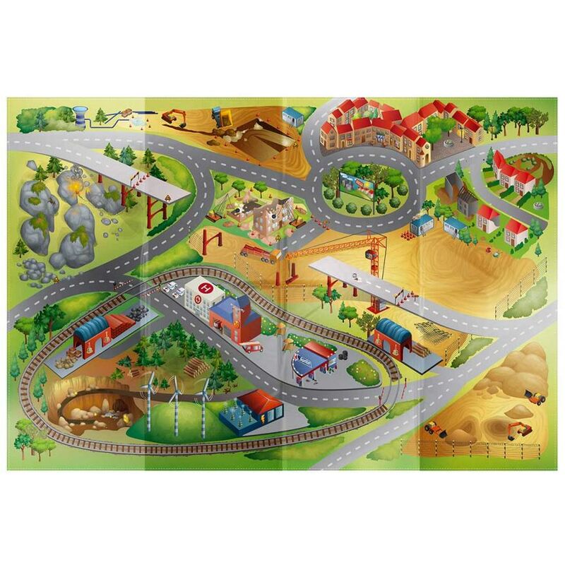 

Dezenco - Máquina de construcción de poliéster multicolor alfombra - Multicolore