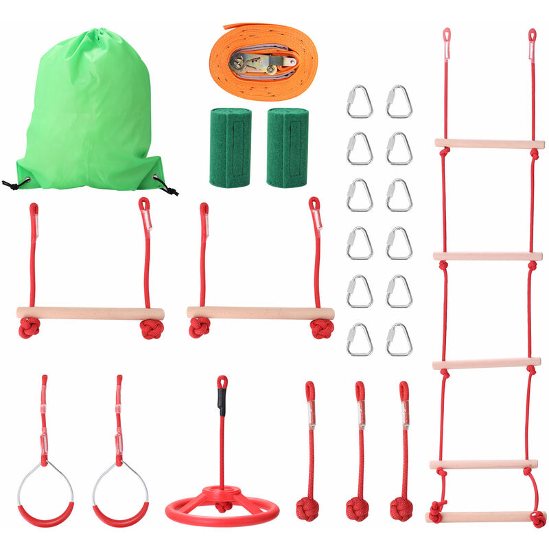 

Ninos Escalada Cuerda Linea de ejercicio Equipo de entrenamiento de obstaculos Ninos Equipo deportivo para ninos al aire libre